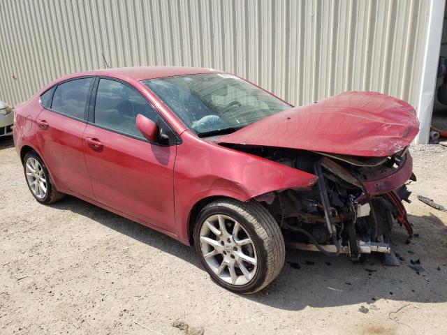 1C3CDFBA1DD137252 - 2013 DODGE DART SXT RED photo 4