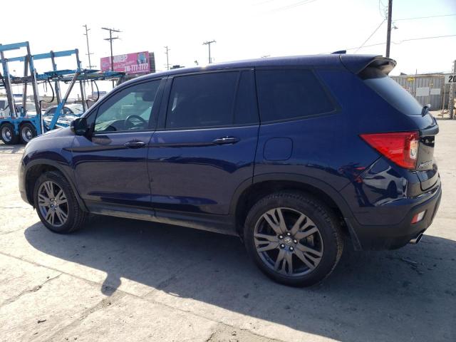 5FNYF8H5XLB015465 - 2020 HONDA PASSPORT EXL ლურჯი ფოტო 2