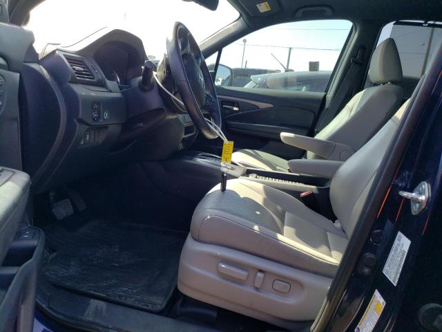 5FNYF8H5XLB015465 - 2020 HONDA PASSPORT EXL ლურჯი ფოტო 7