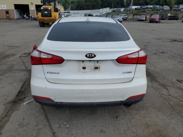 KNAFX4A87E5052038 - 2014 KIA FORTE EX WHITE photo 6