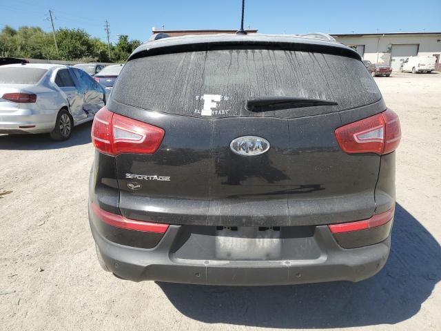 KNDPB3A2XC7242574 - 2012 KIA SPORTAGE BASE BLACK photo 6