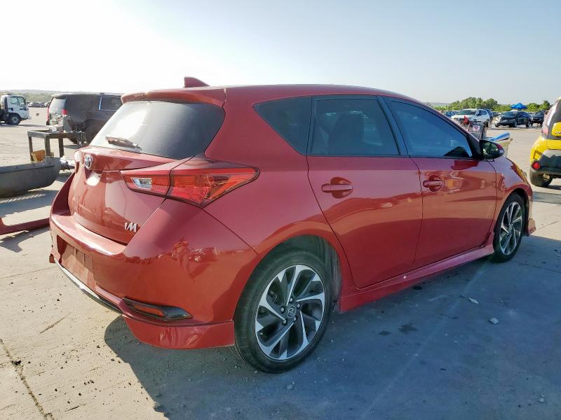 JTNKARJE8JJ560750 - 2018 TOYOTA COROLLA IM RED photo 3
