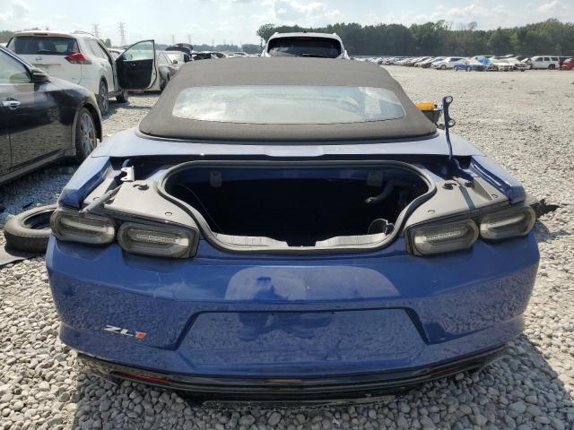1G1FK3D63K0138423 - 2019 CHEVROLET CAMARO ZL1 BLUE photo 6