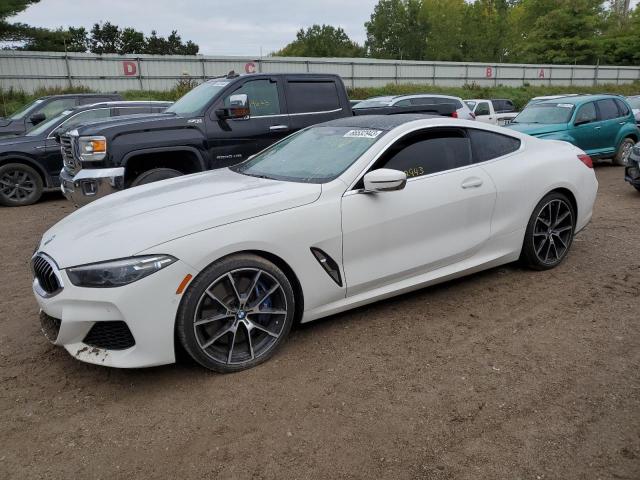 WBABC4C51KBJ35815 - 2019 BMW M850XI WHITE photo 1