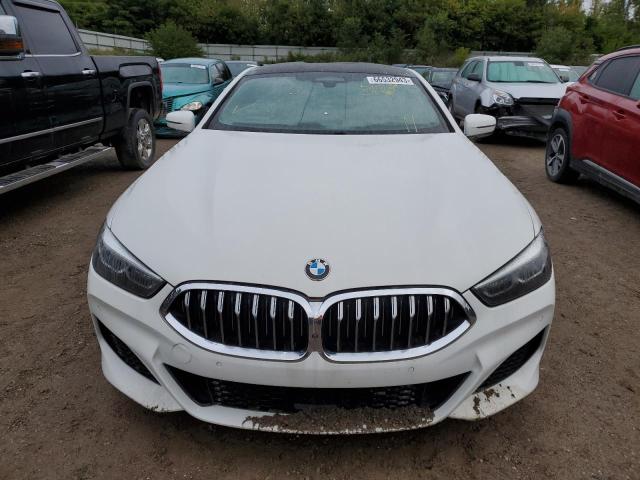 WBABC4C51KBJ35815 - 2019 BMW M850XI WHITE photo 5