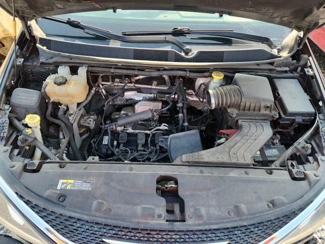 2C4RC1BG1HR576311 - 2017 CHRYSLER PACIFICA TOURING L BLACK photo 12