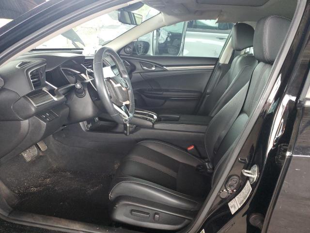 19XFC1F77ME001722 - 2021 HONDA CIVIC EXL შავი ფოტო 7