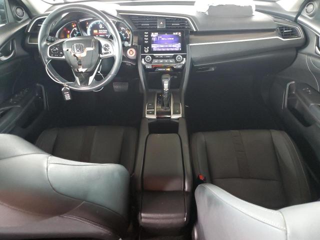 19XFC1F77ME001722 - 2021 HONDA CIVIC EXL შავი ფოტო 8