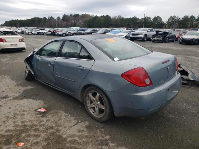 1G2ZG57B794128673 - 2009 PONTIAC G6 BLUE photo 2