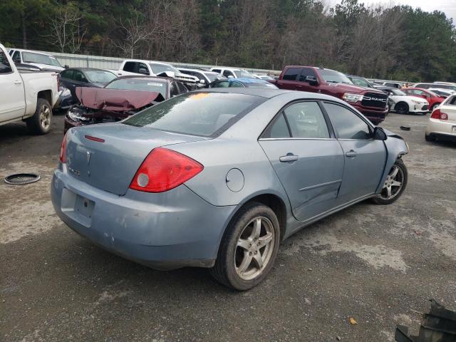 1G2ZG57B794128673 - 2009 PONTIAC G6 BLUE photo 3