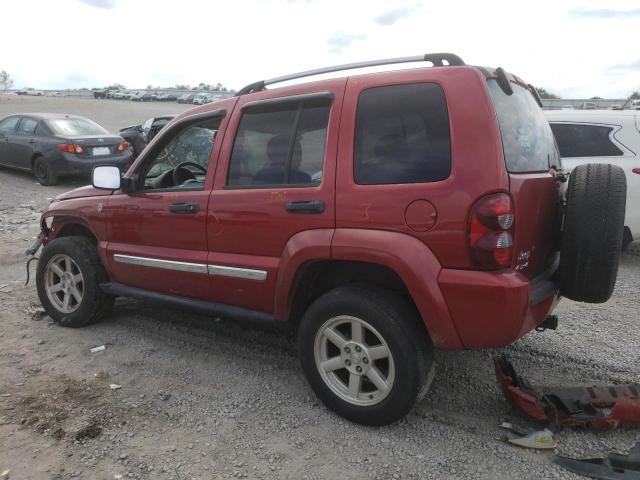 1J4GL58K56W271483 - 2006 JEEP LIBERTY LIMITED RED photo 2