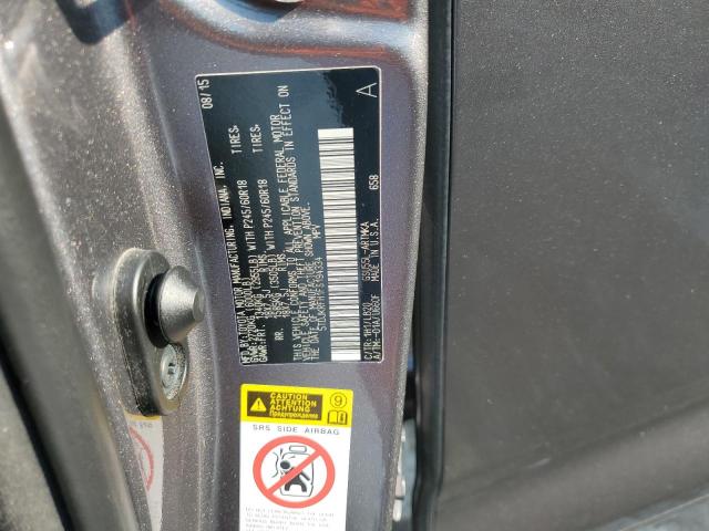 5TDJKRFH1FS194334 - 2015 TOYOTA HIGHLANDER XLE Boz foto 13