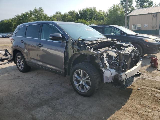5TDJKRFH1FS194334 - 2015 TOYOTA HIGHLANDER XLE Boz foto 4