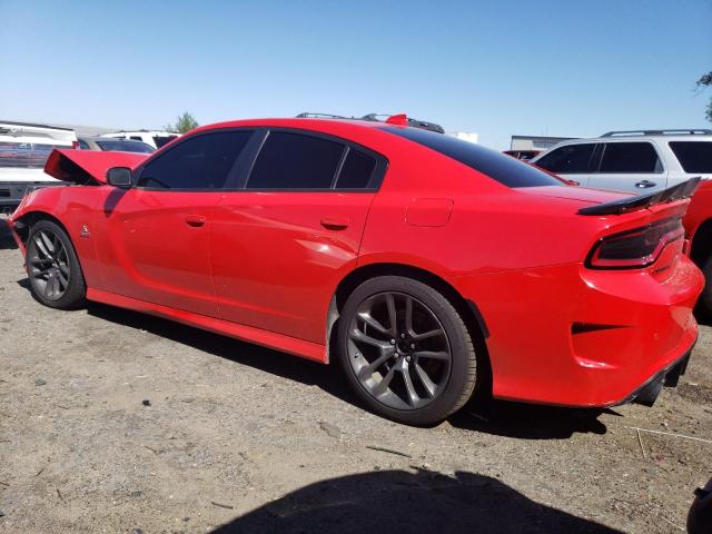 2C3CDXGJ4LH241024 - 2020 DODGE CHARGER SCAT PACK RED photo 2