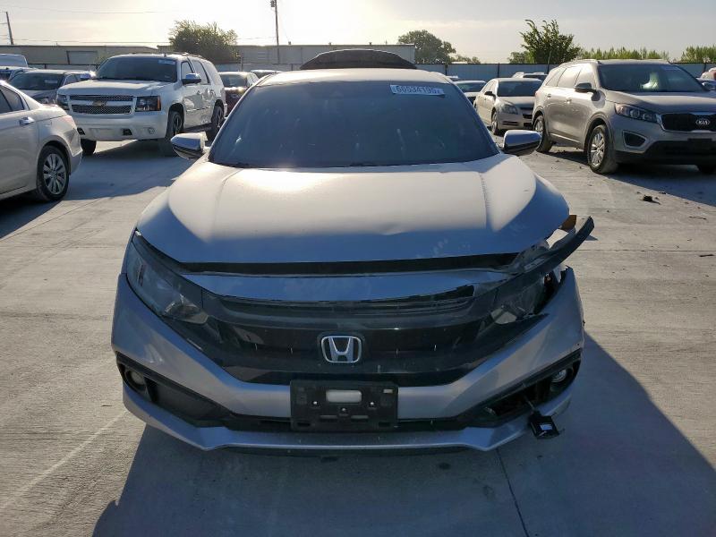 2HGFC2F85KH602404 - 2019 HONDA CIVIC SPORT SILVER photo 5