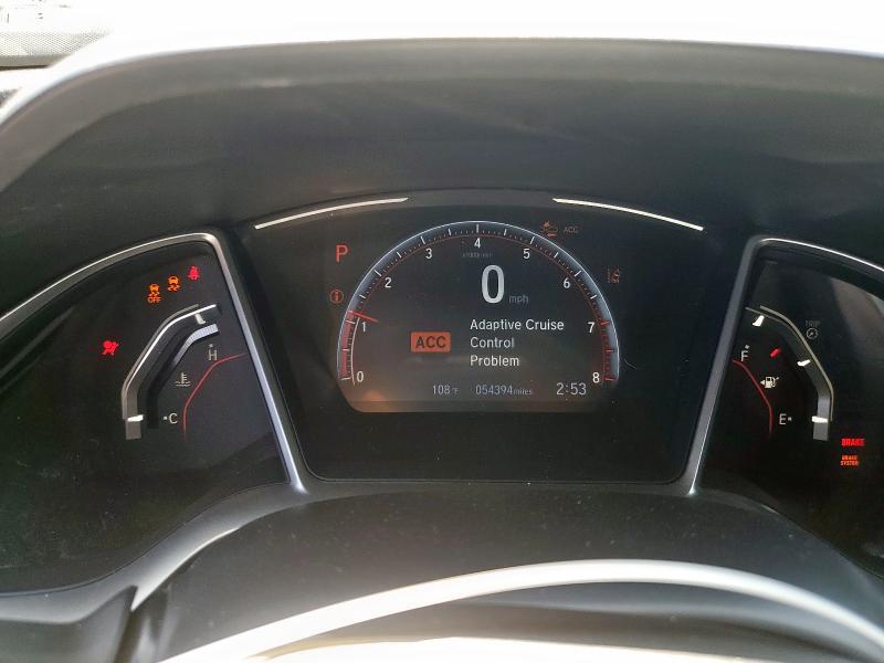 2HGFC2F85KH602404 - 2019 HONDA CIVIC SPORT SILVER photo 9