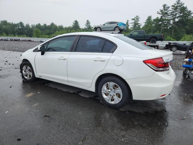 19XFB2F50EE019892 - 2014 HONDA CIVIC LX WHITE photo 2