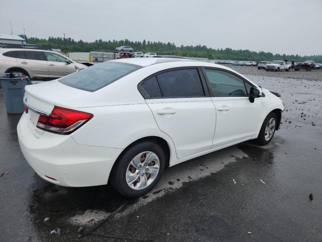 19XFB2F50EE019892 - 2014 HONDA CIVIC LX WHITE photo 3