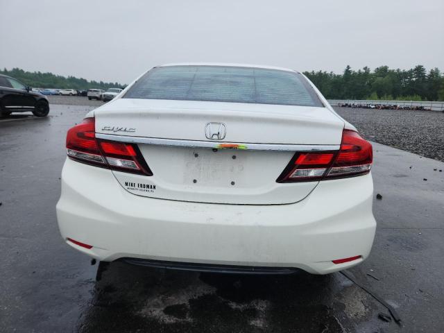 19XFB2F50EE019892 - 2014 HONDA CIVIC LX WHITE photo 6