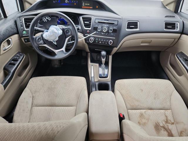 19XFB2F50EE019892 - 2014 HONDA CIVIC LX WHITE photo 8