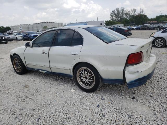 4A3AA46G13E086355 - 2003 MITSUBISHI GALANT ES WHITE photo 2