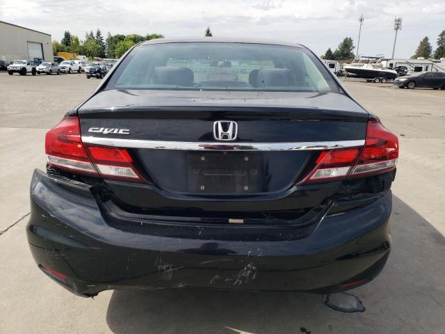 19XFB2F58DE287927 - 2013 HONDA CIVIC LX BLACK photo 6