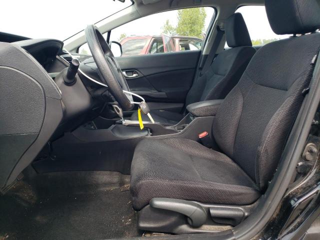19XFB2F58DE287927 - 2013 HONDA CIVIC LX BLACK photo 7
