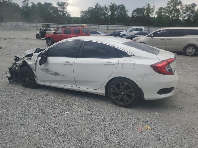 2HGFC2F85KH576192 - 2019 HONDA CIVIC SPORT Blanc photo 2