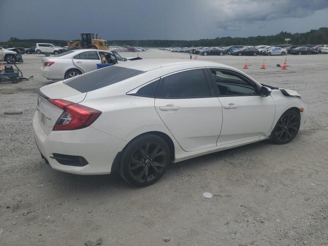 2HGFC2F85KH576192 - 2019 HONDA CIVIC SPORT Blanc photo 3