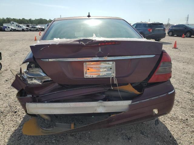 WDBUF22X47B067977 - 2007 MERCEDES-BENZ E 320 CDI MAROON photo 6