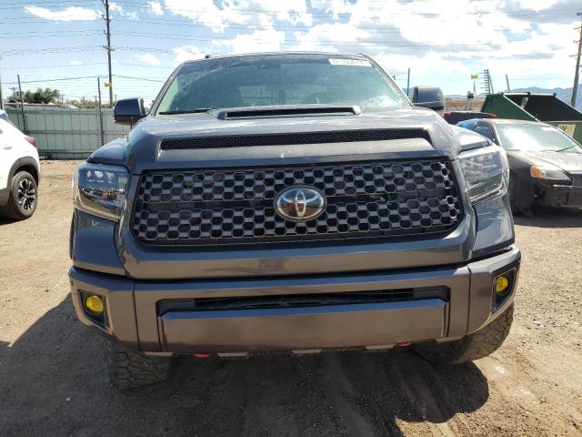 5TFDY5F14KX812886 - 2019 TOYOTA TUNDRA CREWMAX SR5 GRAY photo 5