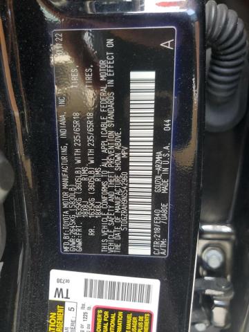 5TDGZRAH9NS542960 - 2022 TOYOTA HIGHLANDER XLE Qara foto 13