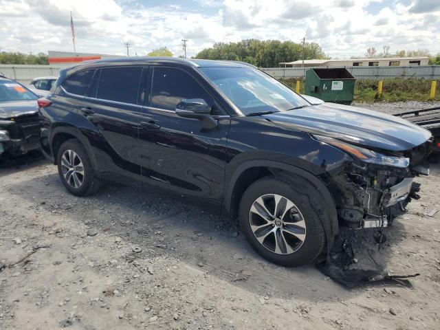 5TDGZRAH9NS542960 - 2022 TOYOTA HIGHLANDER XLE Qara foto 4