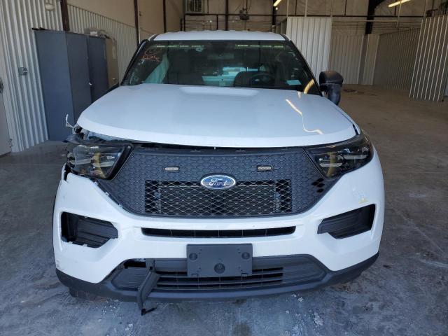 1FM5K8AB9NGA29621 - 2022 FORD EXPLORER POLICE INTERCEPTOR 白色 照片 5