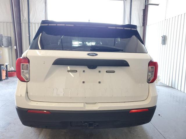 1FM5K8AB9NGA29621 - 2022 FORD EXPLORER POLICE INTERCEPTOR 白色 照片 6