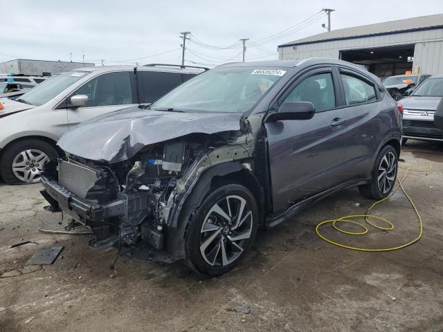 3CZRU6H17KG719119 - 2019 HONDA HR-V SPORT GRAY photo 1