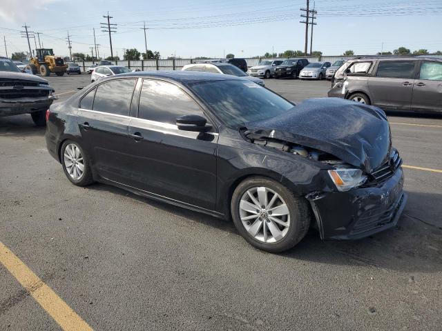 3VWD07AJ7FM403509 - 2015 VOLKSWAGEN JETTA SE BLACK photo 4