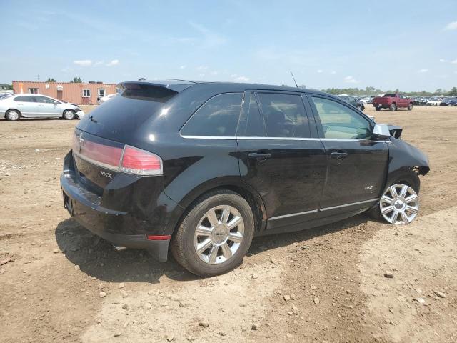 2LMDU68C27BJ33049 - 2007 LINCOLN MKX BLACK photo 3
