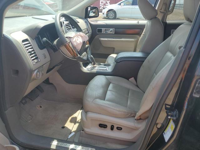 2LMDU68C27BJ33049 - 2007 LINCOLN MKX BLACK photo 7