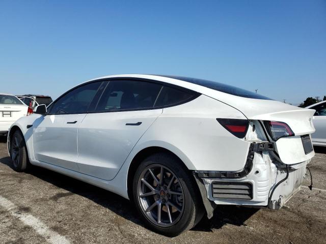5YJ3E1EA4MF074809 - 2021 TESLA MODEL 3 白色 照片 2