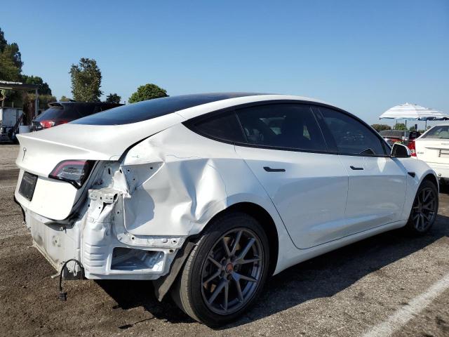 5YJ3E1EA4MF074809 - 2021 TESLA MODEL 3 白色 照片 3