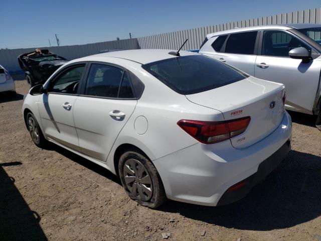 3KPA24AD8LE261959 - 2020 KIA RIO LX WHITE photo 2