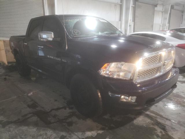 1C6RD7NT2CS263887 - 2012 DODGE RAM 1500 LARAMIE BLUE photo 1