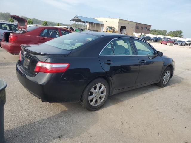 4T1BE46K87U631202 - 2007 TOYOTA CAMRY CE BLACK photo 3