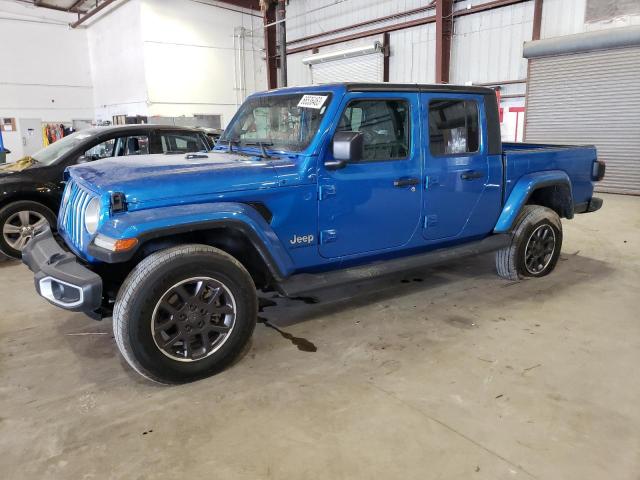 1C6HJTFG4NL177329 - 2022 JEEP GLADIATOR OVERLAND BLUE photo 1