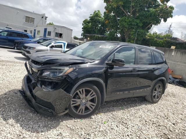 5FNYF7H57KB005596 - 2019 HONDA PASSPORT EXL أسود صورة 1