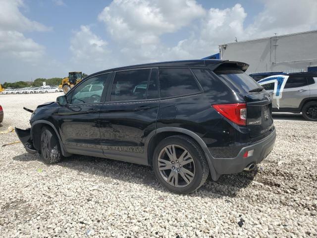 5FNYF7H57KB005596 - 2019 HONDA PASSPORT EXL أسود صورة 2