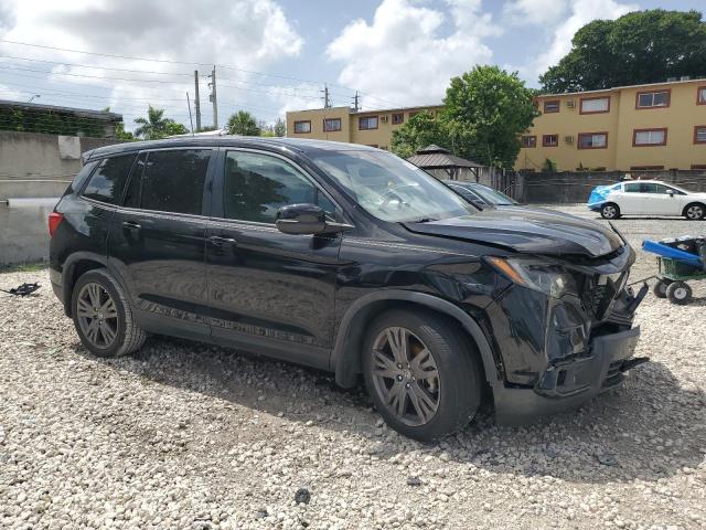 5FNYF7H57KB005596 - 2019 HONDA PASSPORT EXL أسود صورة 4