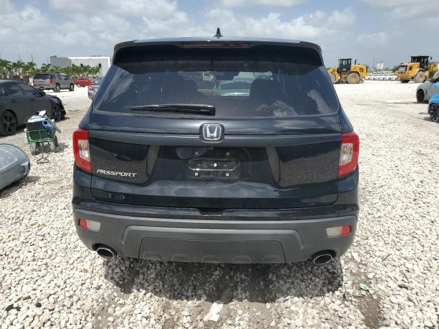 5FNYF7H57KB005596 - 2019 HONDA PASSPORT EXL أسود صورة 6