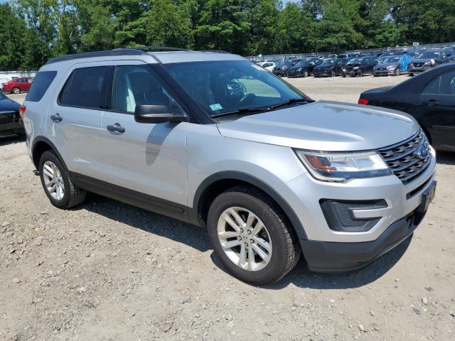 1FM5K8B82HGC97918 - 2017 FORD EXPLORER SILVER photo 4